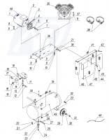 Запчасти для компрессора Remeza Aircast СБ4/С-50.LB30A